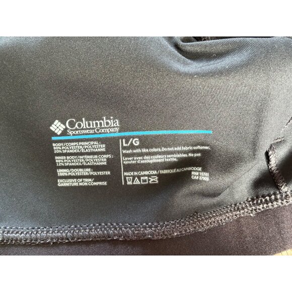 Columbia Sportswear Women's Large Tech Omni Racerback Sports Bra High Support - Picture 6 of 6